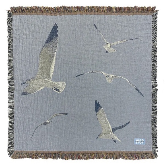 1989 Taylor’s Version Blanket Woven Seagulls Taylor Swift Official Merch Blanket